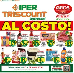 Anteprima del volantino Ipertriscount volantino Roma valido a partire dal 17.04.2026