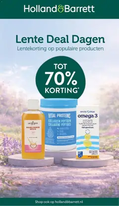 Holland & Barrett folder - Voorbeeld van een folder van Holland & Barrett, geldig van 12.03.2026 | Pagina: 4 | Producten: Káposztalevél