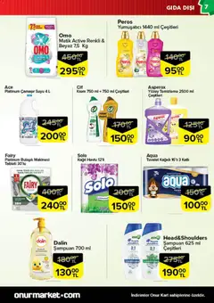 04.12.2025 tarihinden itibaren geçerli olan Onur Market kataloğu önizlemesi | Sayfa: 7