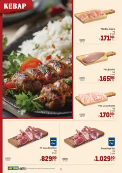 11.02.2026 tarihinden itibaren geçerli olan Metro kataloğu önizlemesi | Sayfa: 6 | Ürünler: Piliç, Piliç bonfile, Izgara