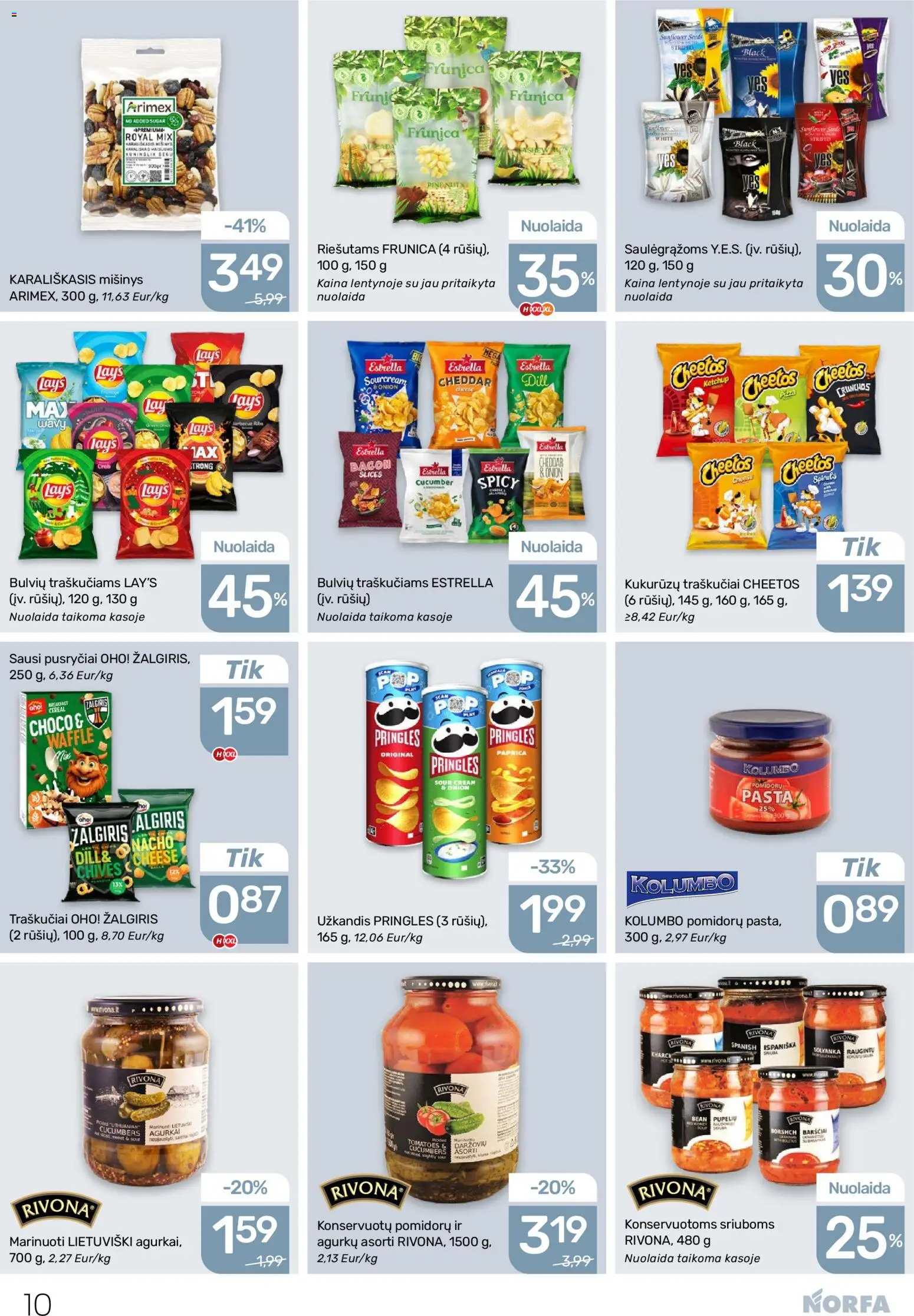 NORFA akcijos nuo 13.11.2025 | Puslapis: 10 | Prekių: Traškučiai