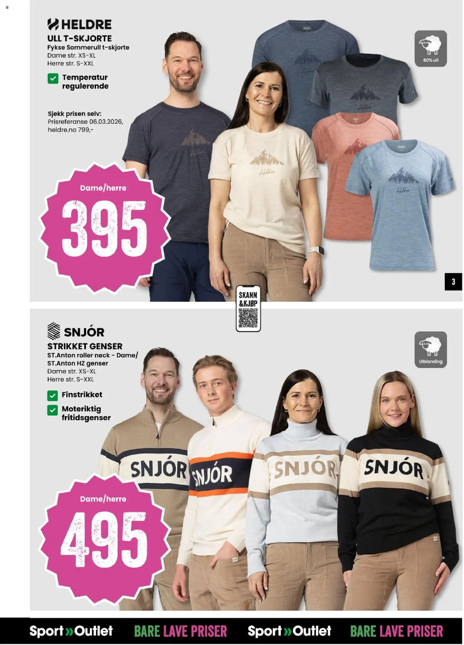 {H1} | Side: 3 | Produkter: Genser, Roller