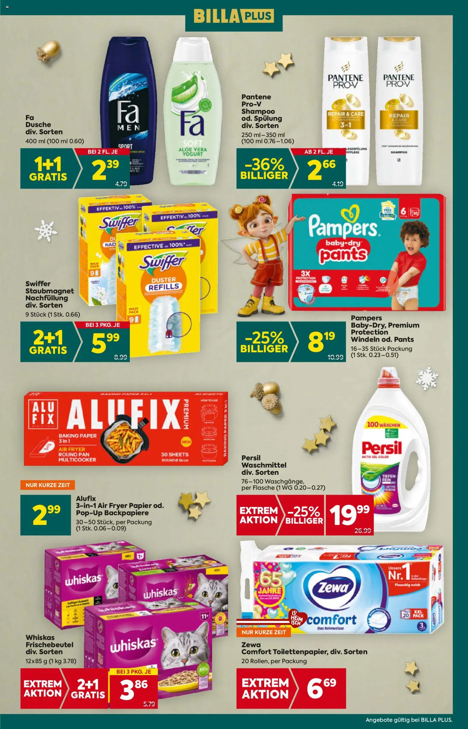 Billa Plus Flugblatt -  Kärnten gültig ab 20.11.2025 | Seite: 15 | Produkte: Pampers, Shampoo, Spülung, Waschmittel