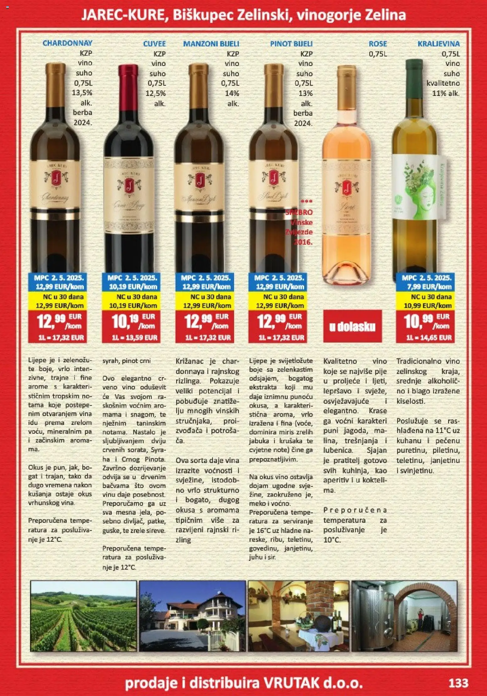 Vrutak katalog | vrijedi od 01.11.2025 | Stranica: 133 | Proizvodi: Kokteli, Aperitiv, Miris, Vino