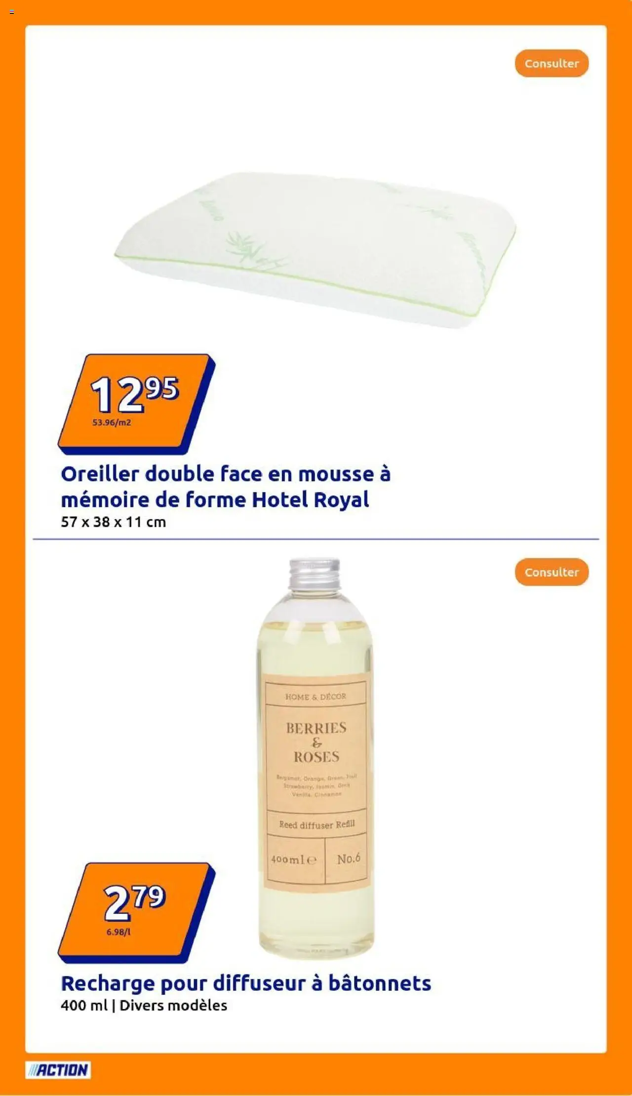  | Page: 25 | Produits: Diffuseur, Mousse, Oreiller