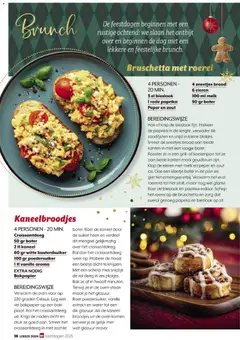 Dirk - Lekker Doen Feestdagen 2025 - Voorbeeld van een folder van Dirk, geldig van 20.11.2025 | Pagina: 36 | Producten: Kaneelbroodjes, Eieren, De oven, Deeg