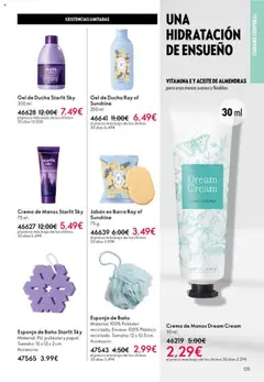 Vista previa Oriflame - Catálogo Campaña 14 válido desde el 08.10.2025 | Página: 125 | Productos: Esponja, Aceite, Baño, Ducha