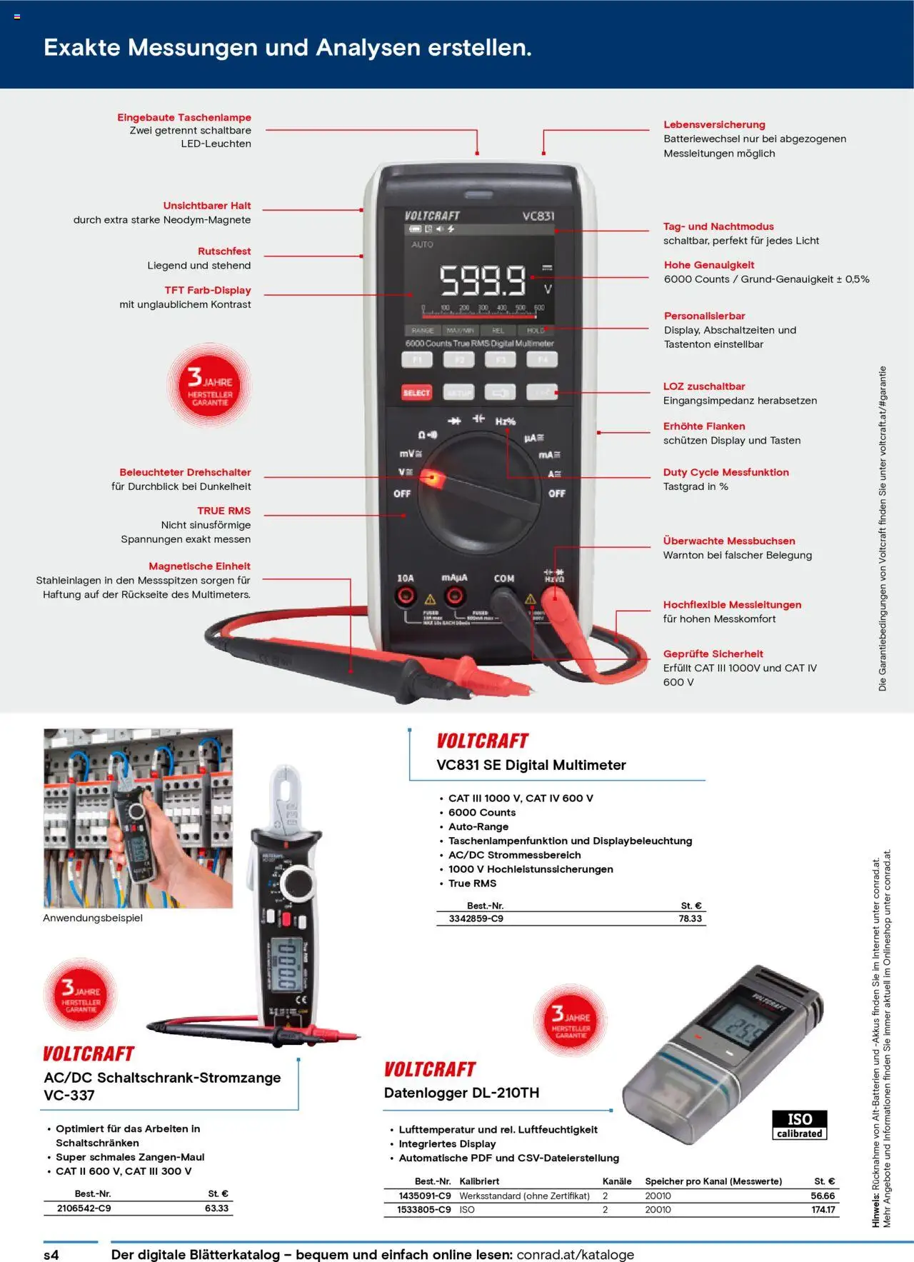 Conrad Katalog ungeplanter Bedarf gültig ab 15.05.2025 | Seite: 4