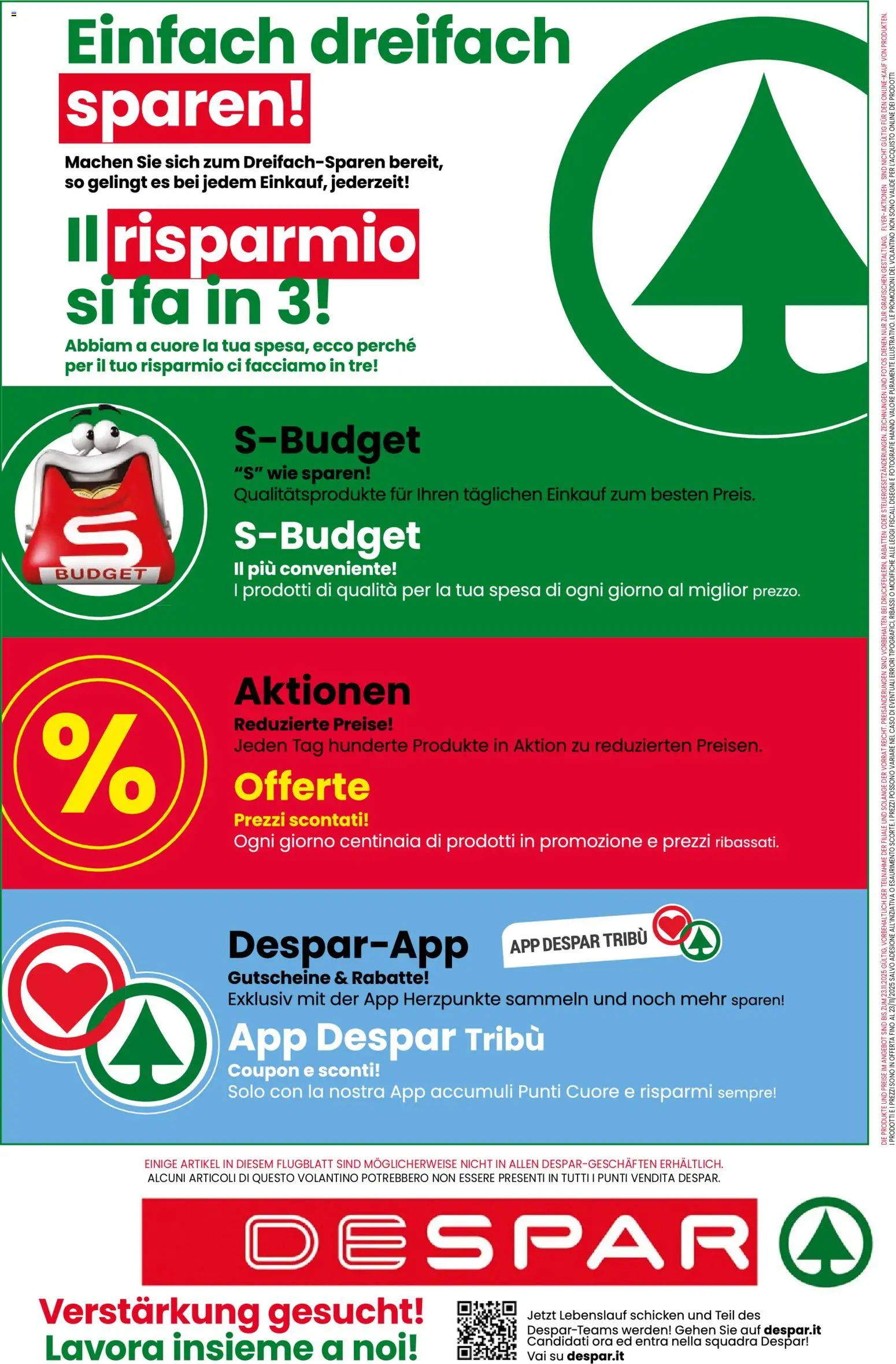 Volantino Despar del 13.11.2025 | Pagina: 20