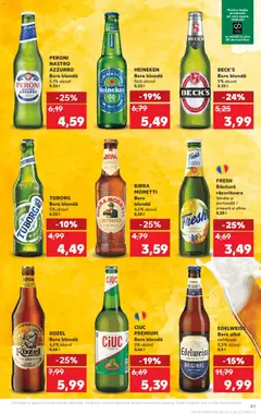 Kaufland RO Akciós újság - amely érvényes a következő dátumtól: 18.02.2026 | Oldal: 41 | Termékek: Heineken