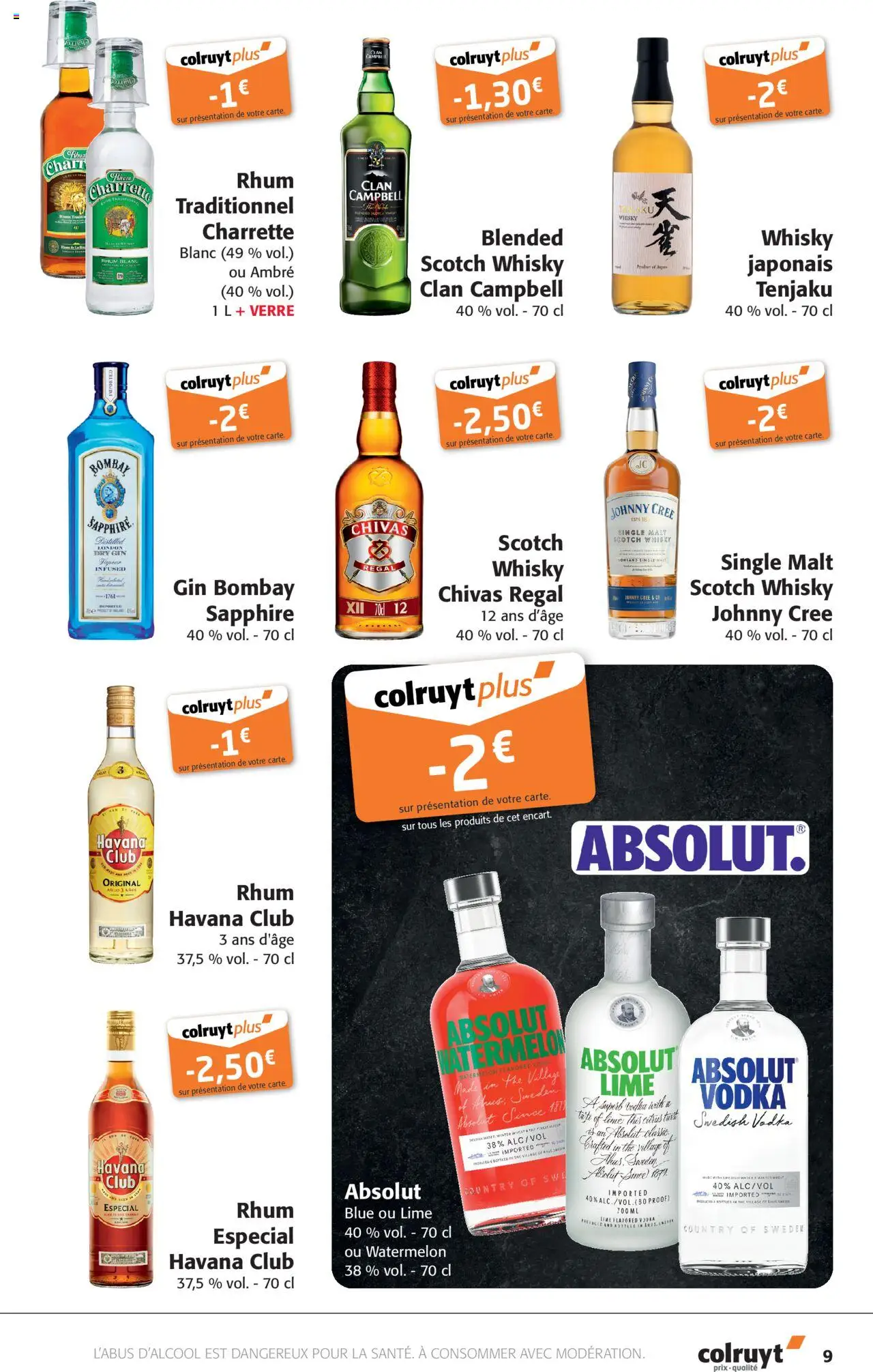 {H1} | Page: 9 | Produits: Vodka, Whisky, Rhum, Whisky japonais