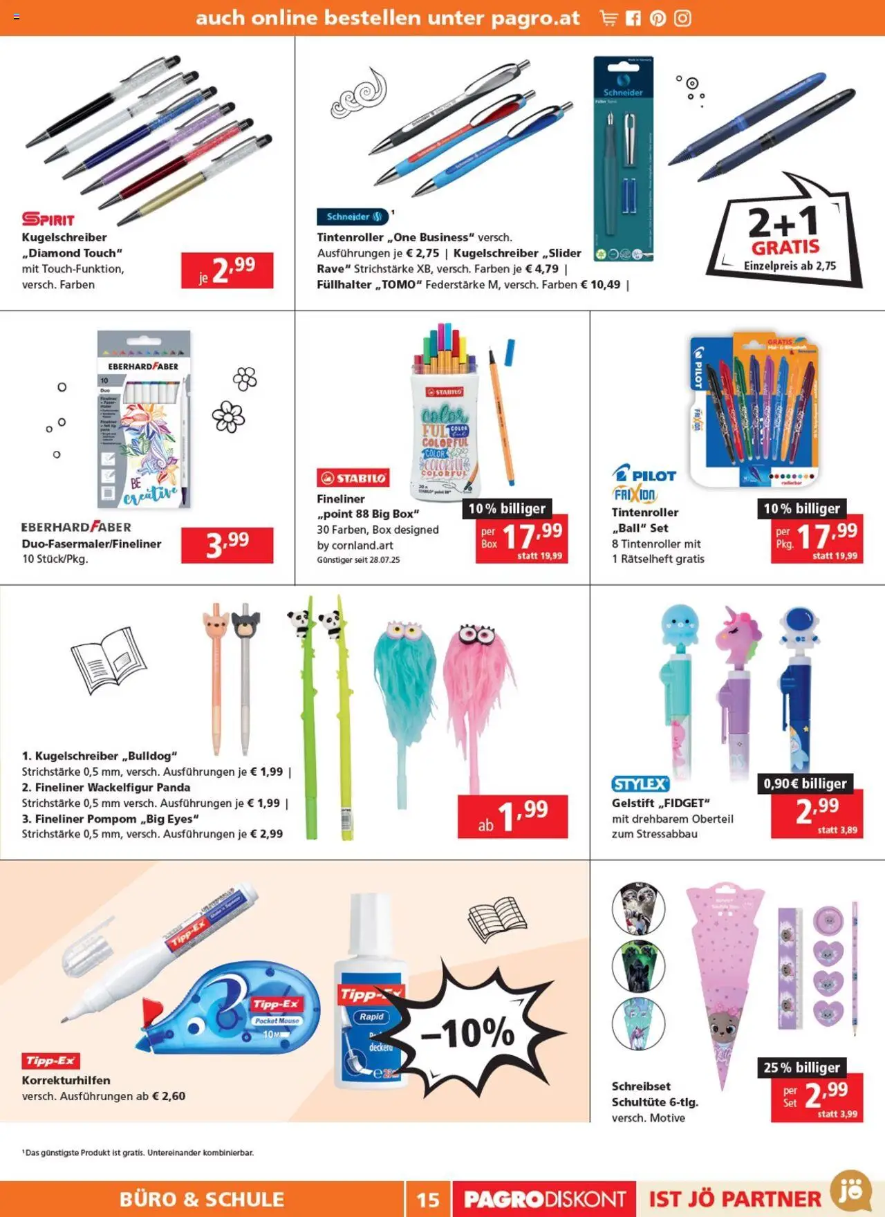 Pagro-Diskont Flugblatt gültig ab 07.08.2025 | Seite: 15 | Produkte: Box