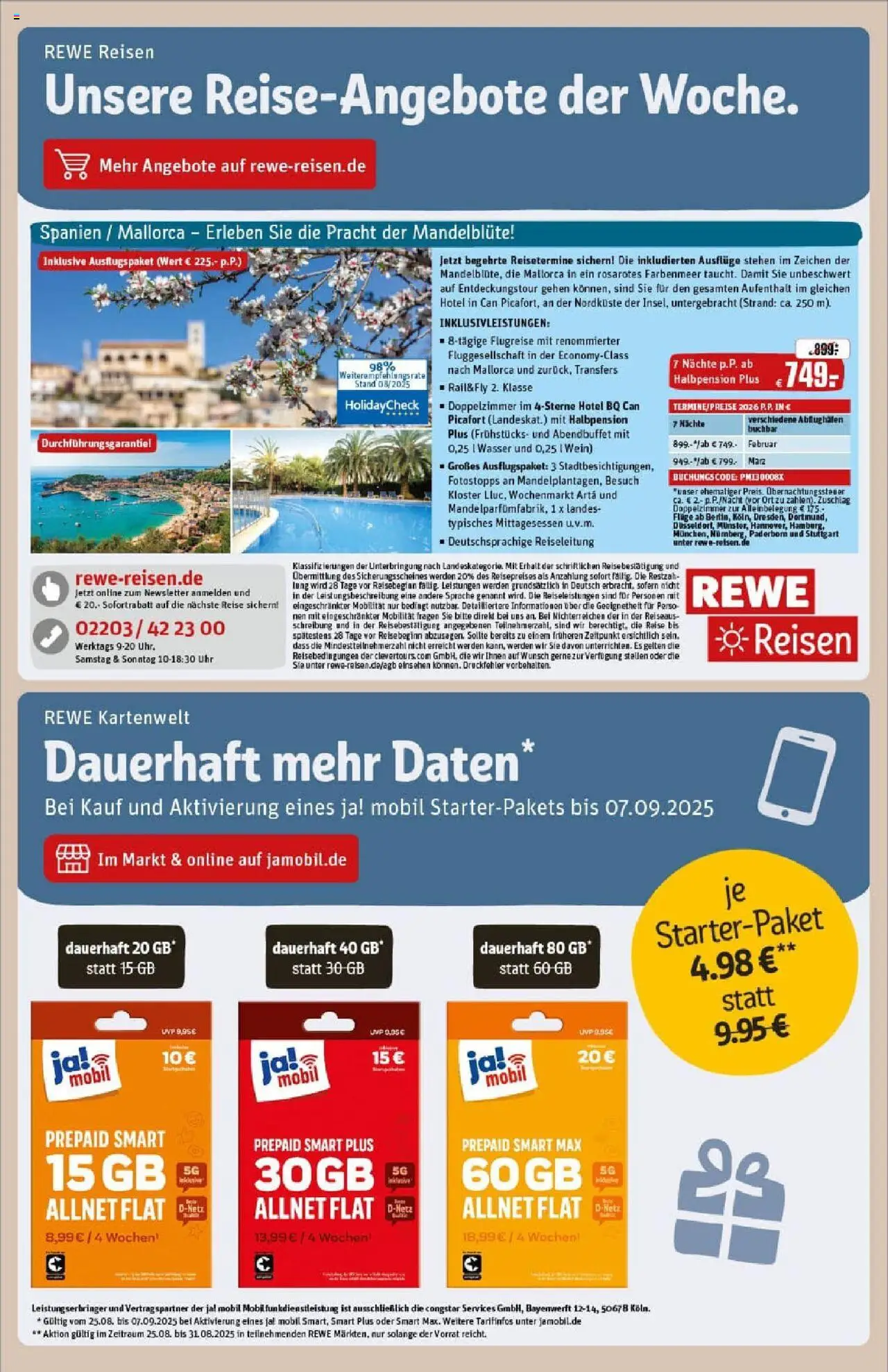 Rewe prospekt Elsterwerda	 - gültig ab dem 24.08.2025 | Seite: 32 | Produkte: Wasser, Wein, Uhr