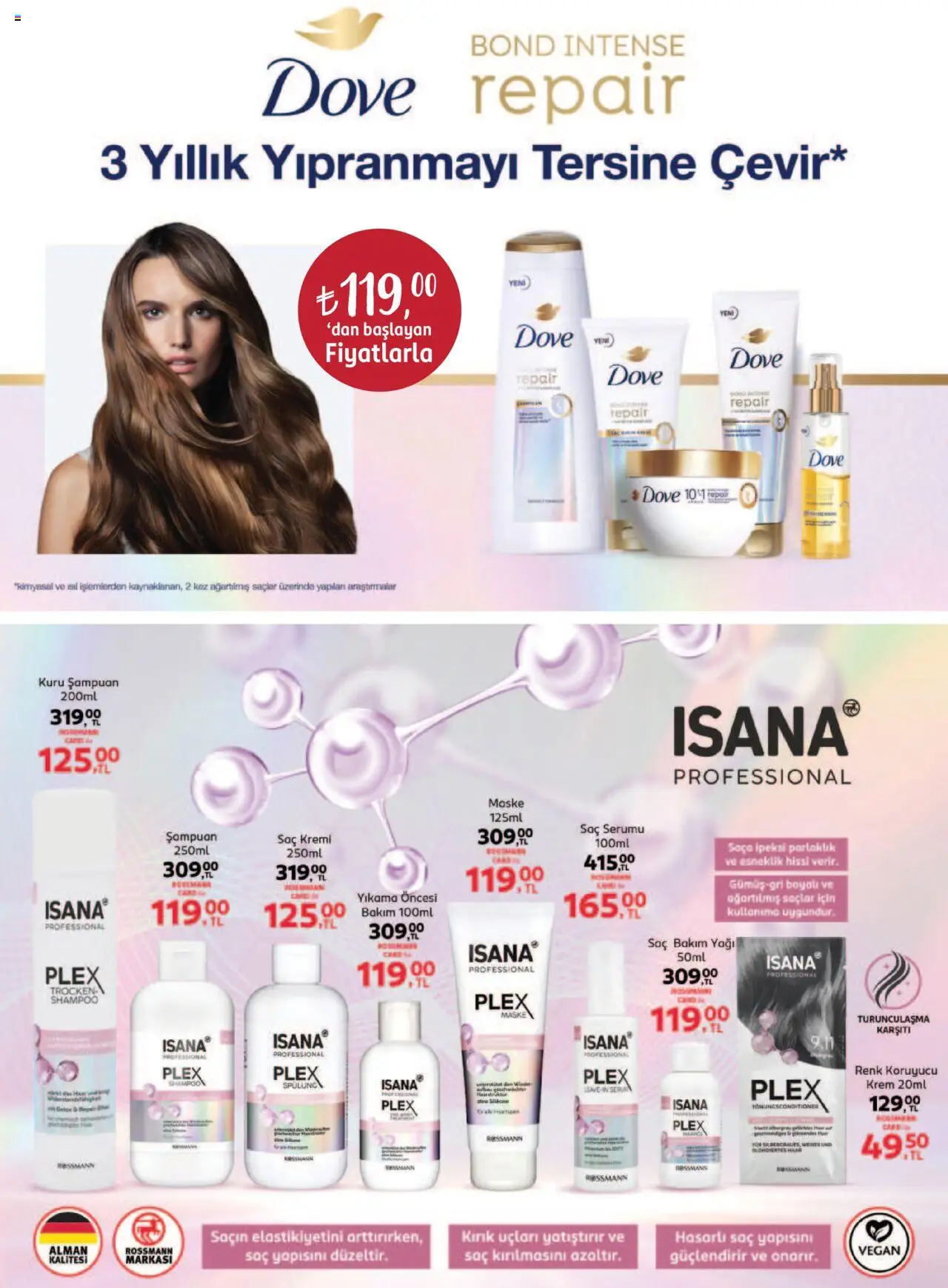 Rossmann Ağustos Kişisel Bakım Kataloğu - 04.08.2025 tarihinden itibaren geçerlidir | Sayfa: 7 | Ürünler: Şampuan, Saç Kremi, Maske, Kuru şampuan