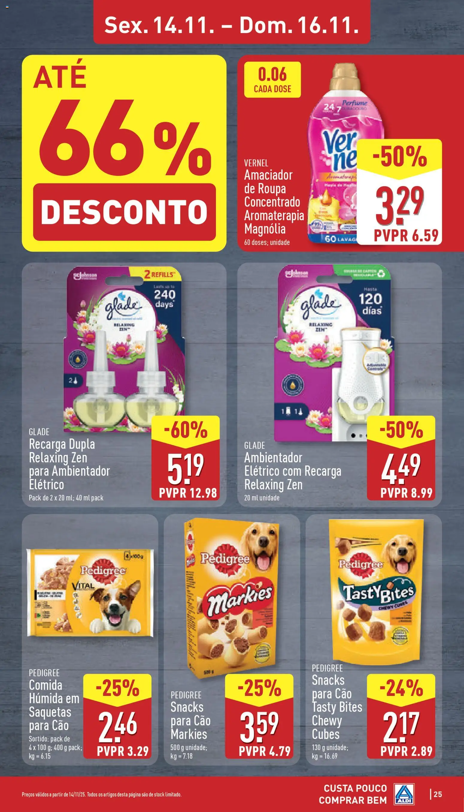 Aldi folheto │ válido de 10.11.2025 | Página: 25 | Produtos: Amaciador de roupa