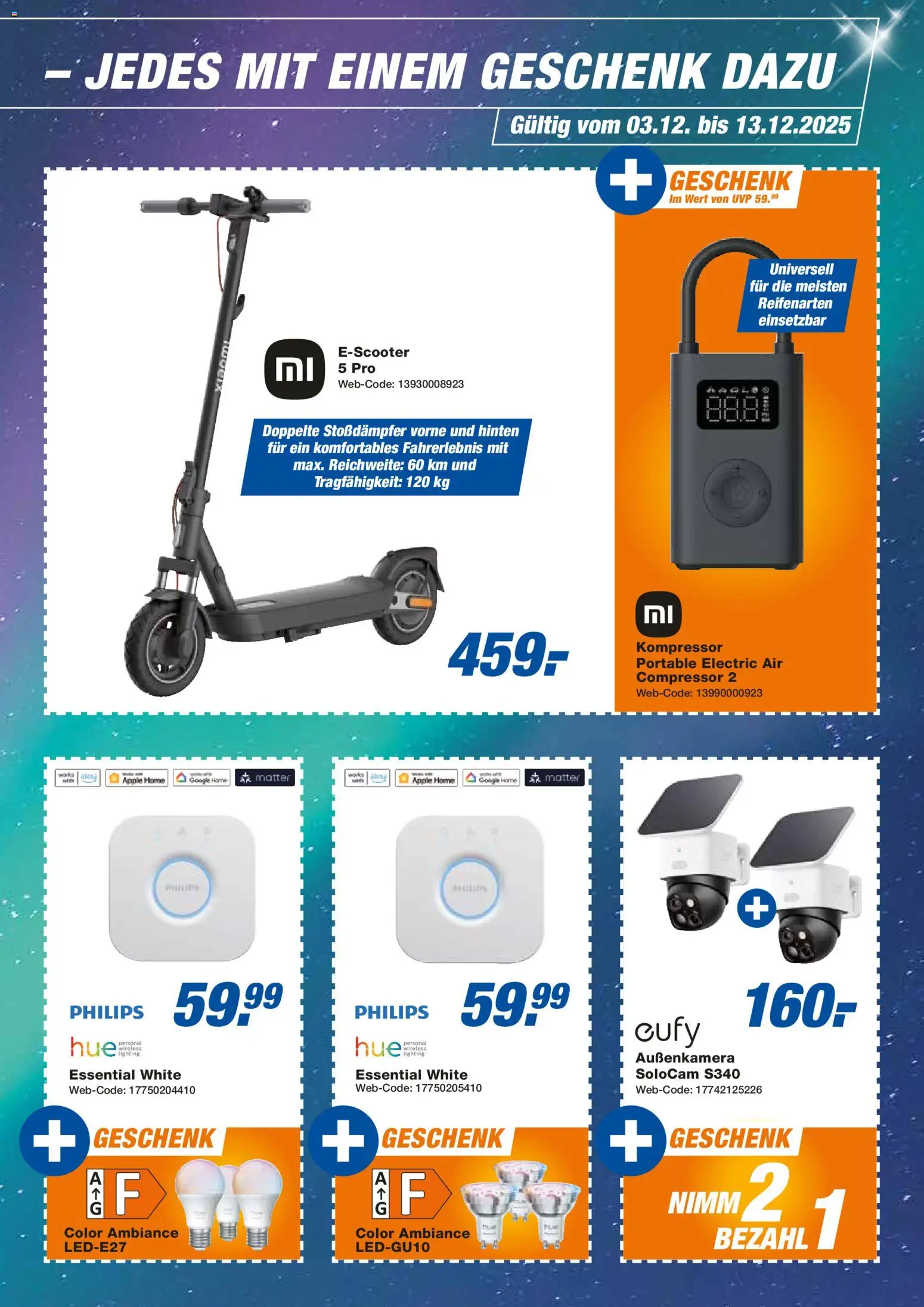 Expert  Aktuelle Beilage – gültig ab 05.12.2025 | Seite: 17 | Produkte: Philips, Apple