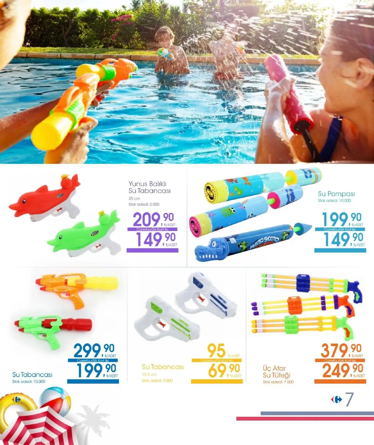 CarrefourSA - Tatil Katalogu  - 02.06.2025 tarihinden itibaren geçerlidir | Sayfa: 7 | Ürünler: Su