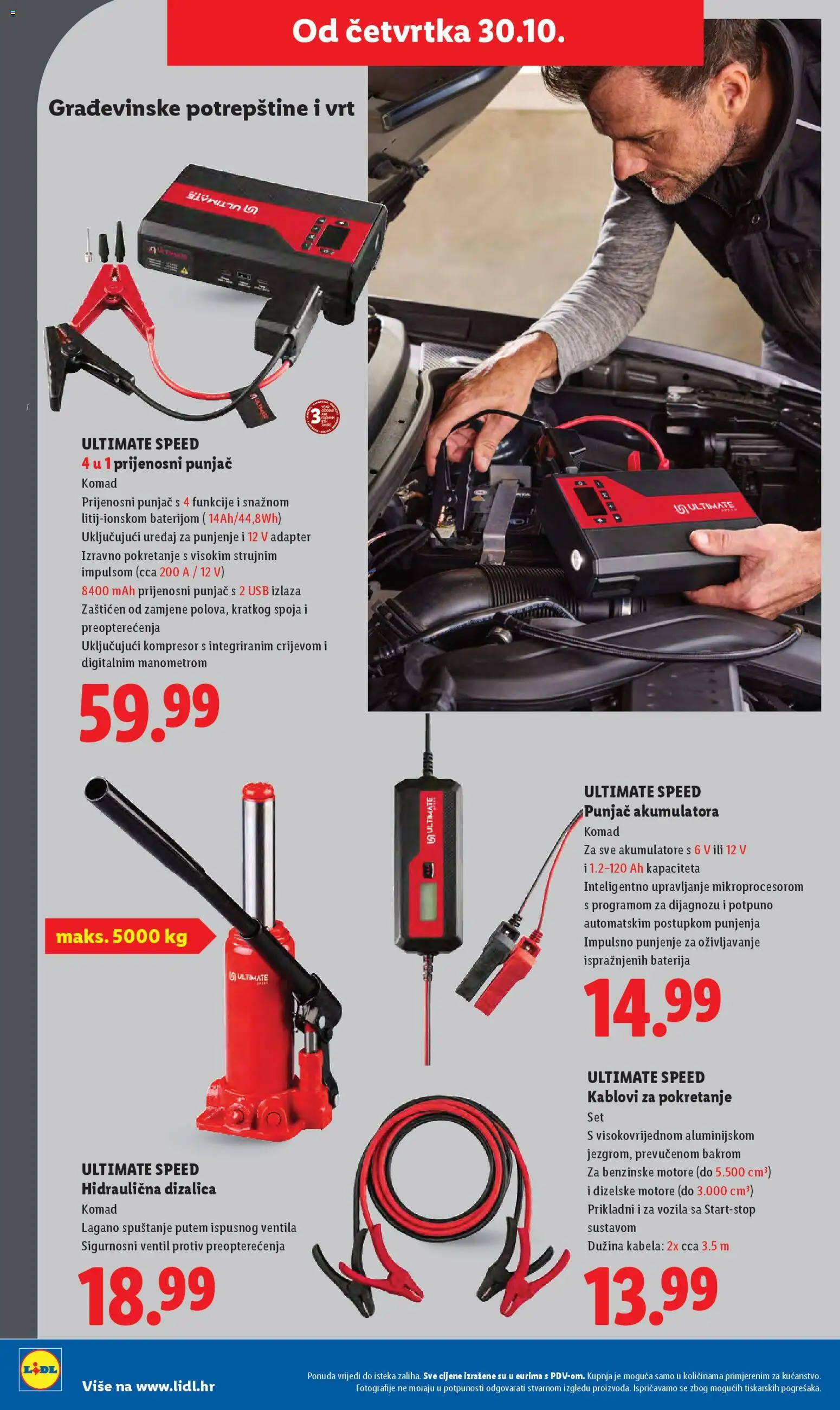 Lidl katalog | vrijedi od 29.10.2025 | Stranica: 16 | Proizvodi: Baterija, Kompresor, Adapter, USB