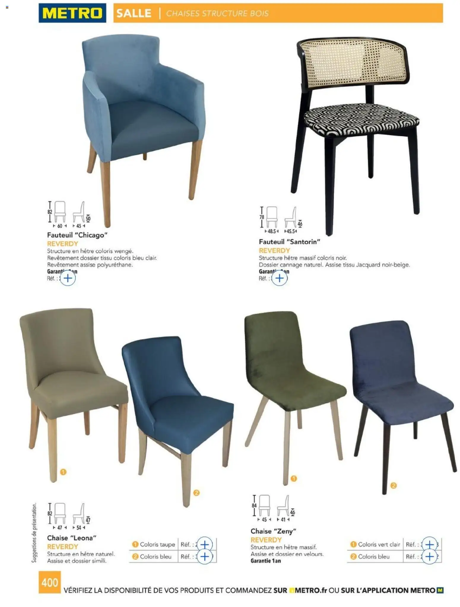 {H1} | Page: 400 | Produits: Fauteuil, Chaise