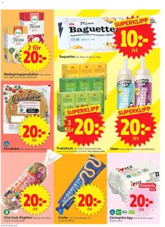 ICA Supermarket erbjudanden - Förhandsvisning av reklamblad från butik ICA Supermarket aktuell från 09.03.2026 | Sida: 2 | Produkter: Gem, Ägg, Äpple, Apelsin