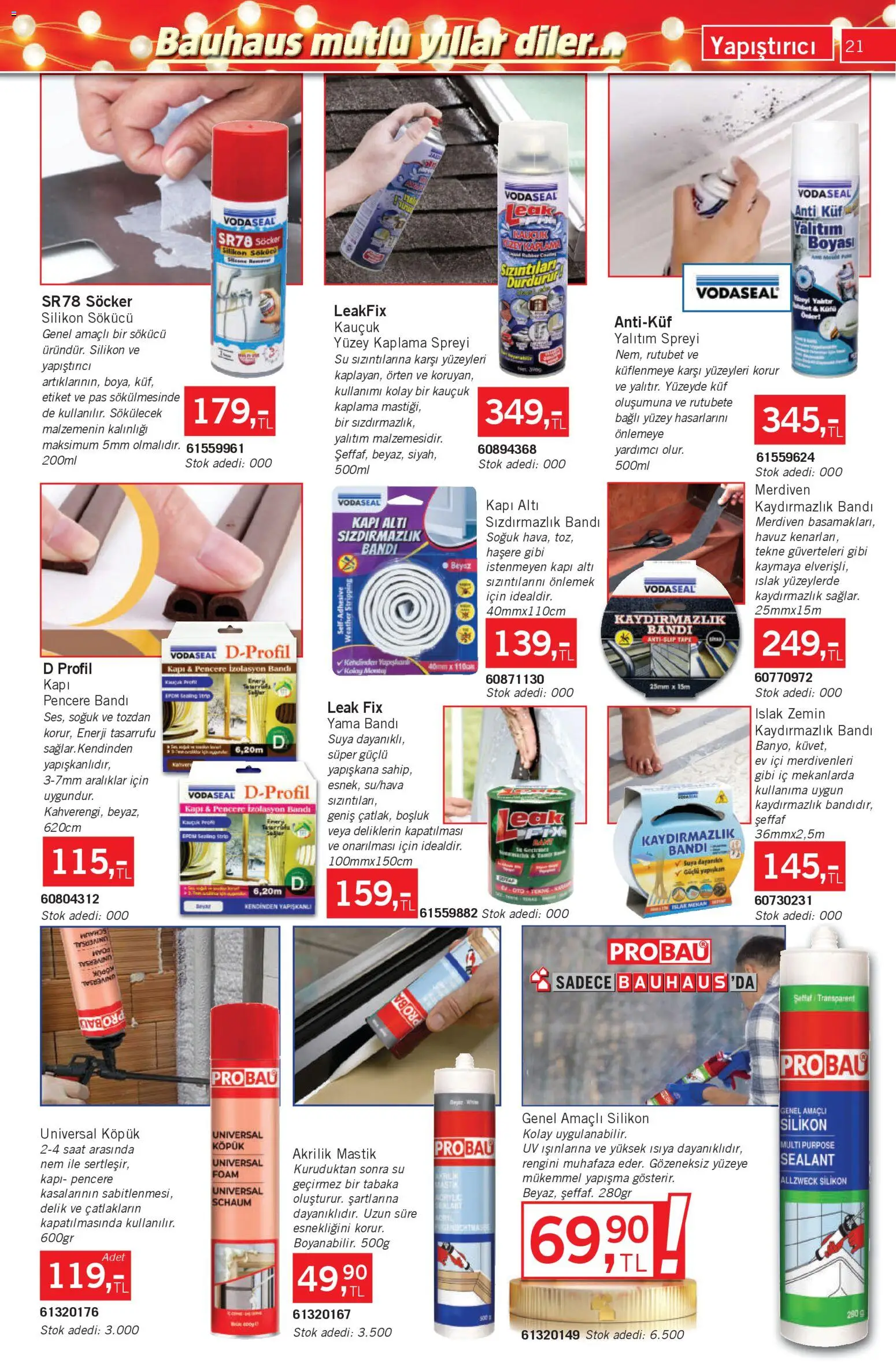 Bauhaus Katalog - 29.11.2025 tarihinden itibaren geçerlidir | Sayfa: 21