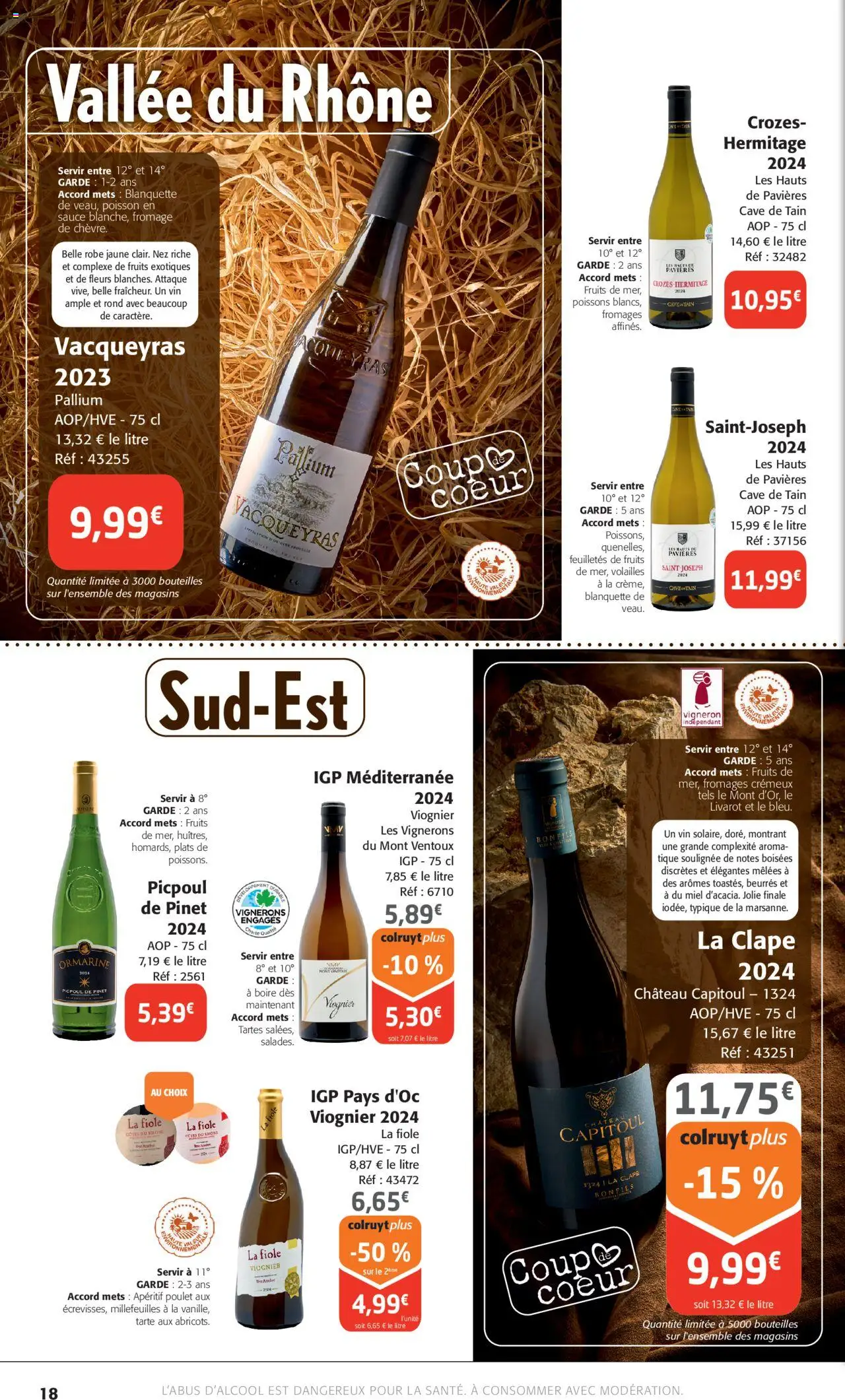  | Page: 18 | Produits: Miel, Fromage, Vin, Poisson