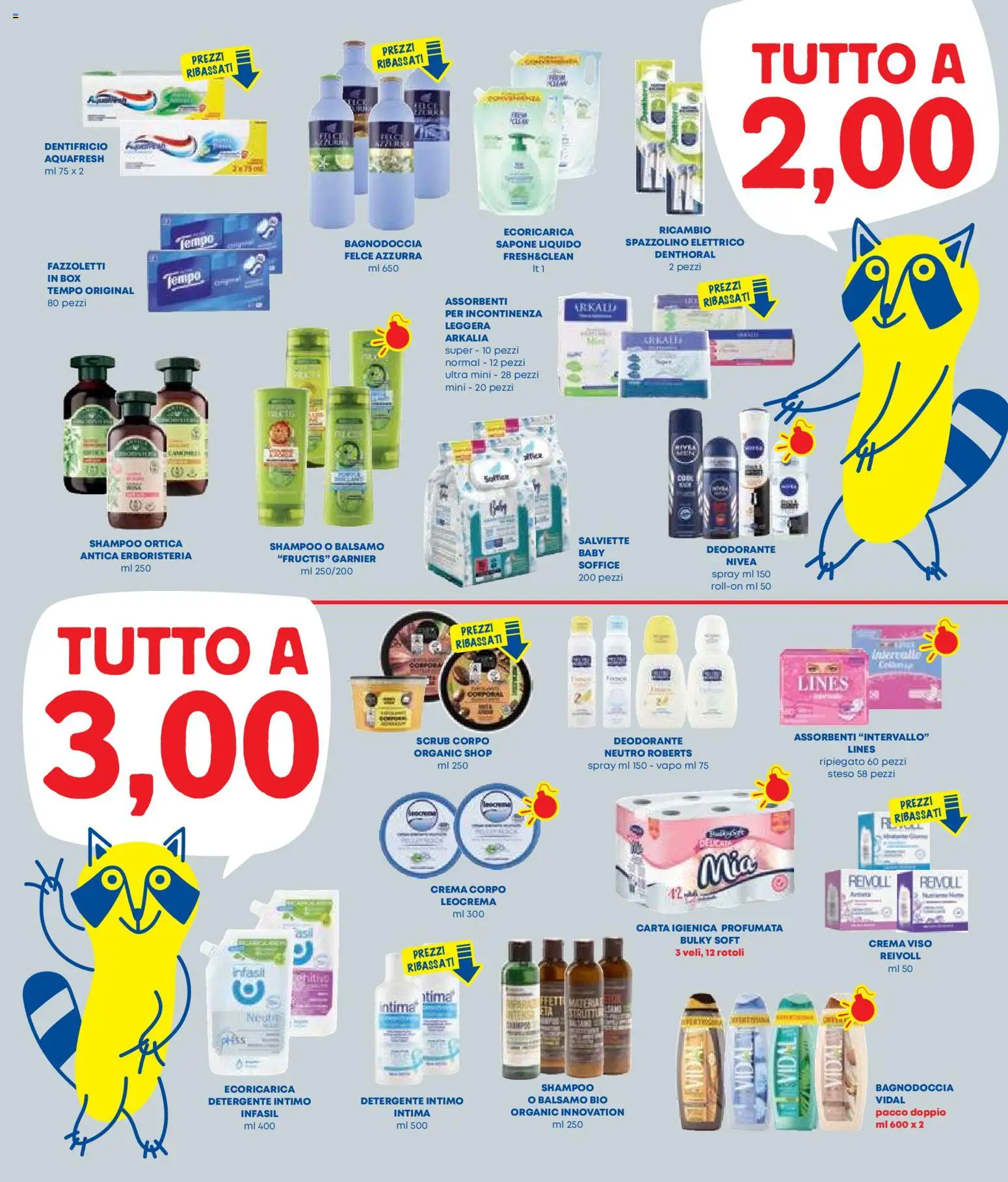 Volantino Panorama del 06.11.2025 | Pagina: 3 | Prodotti: Shampoo, Carta igienica, Sapone, Detergente intimo