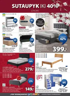 JYSK leidinys galioja nuo 16.12.2025 | Puslapis: 11 | Prekių: Sėdmaišis, Lova, Komoda