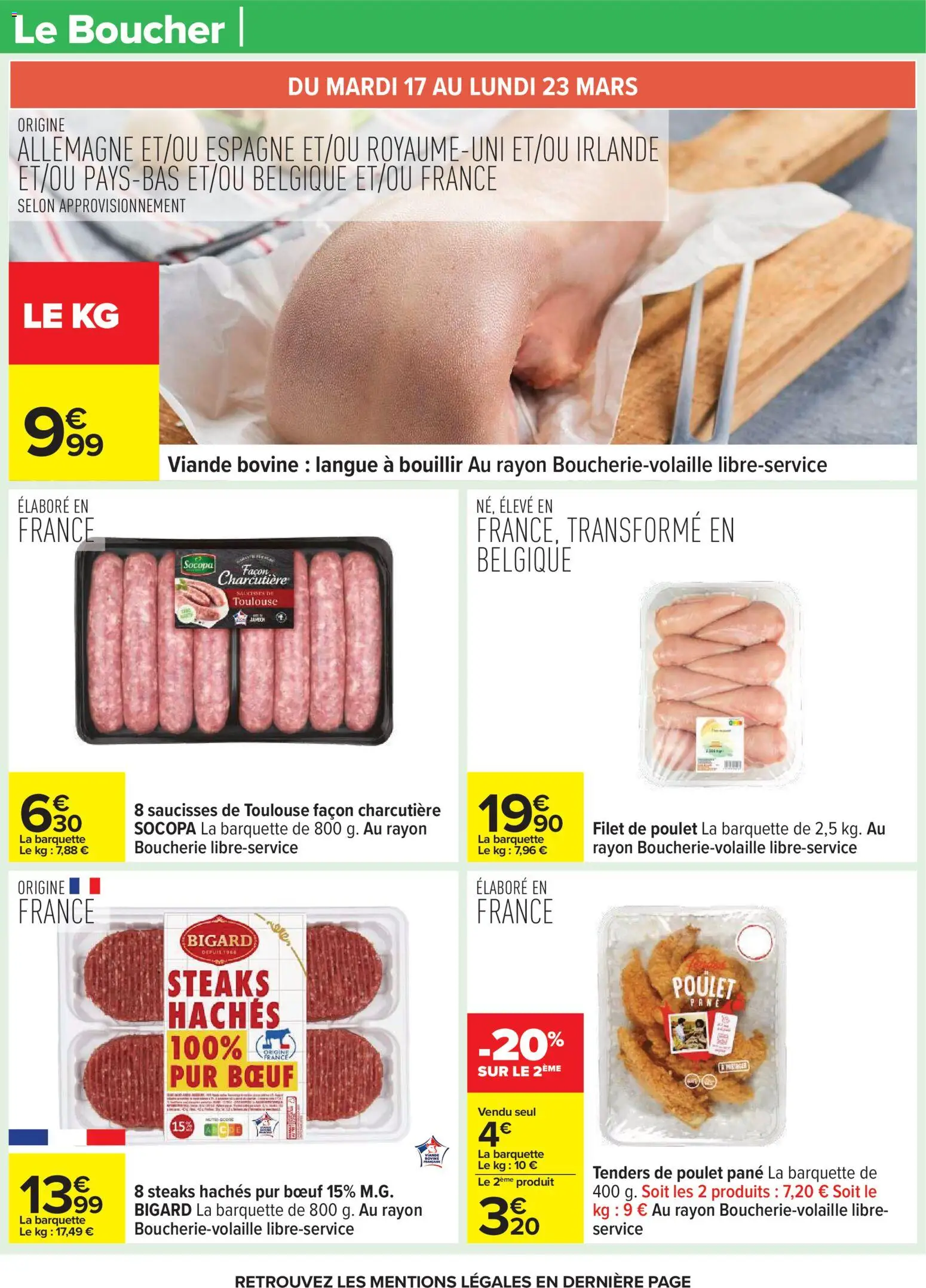 {H1} | Page: 24 | Produits: Viande, Viande bovine
