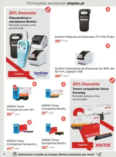 Pré-visualização Staples folheto válido de 10.11.2025 | Página: 2