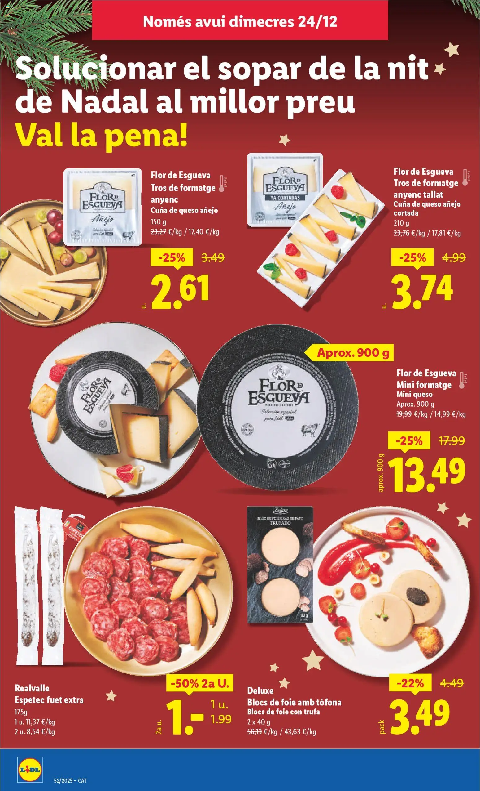 Lidl folleto │ válido desde el 22.12.2025 | Página: 38 | Productos: Queso, Cuna