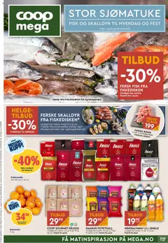 Forhåndsvisning av Coop Mega kundeavis gyldig fra 25.08.2025