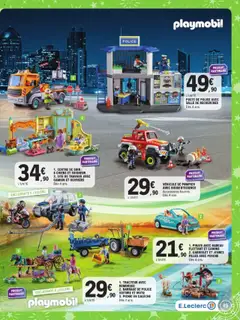 E.Leclerc - Prévisualisation de E.Leclerc Catalogue Special jouets valide à partir de 21.10.2025 | Page: 49 | Produits: Playmobil, Remorque