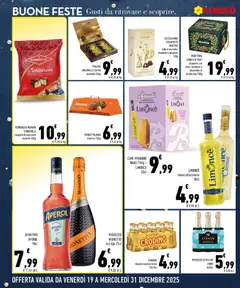 Anteprima del volantino Conad Sicilia catalogo valido a partire dal 19.12.2025 | Pagina: 2 | Prodotti: Crema, Prosecco, Aperol, Amarena