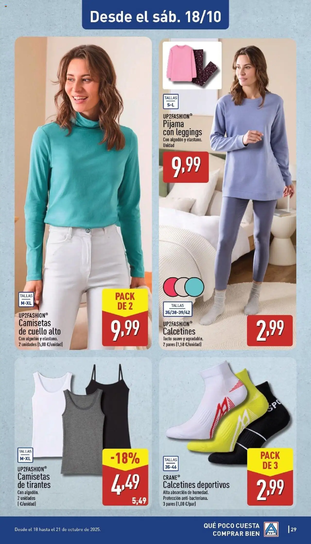 Aldi folleto Canarias │ válido desde el 13.10.2025 | Página: 29 | Productos: Pijama
