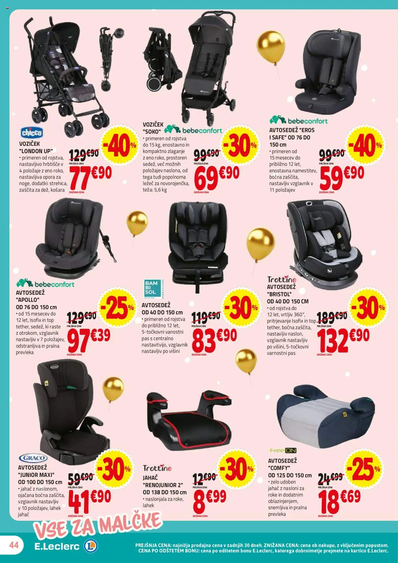 E.leclerc katalog │ velja od 18.06.2025 | Stran: 44 | Izdelki: Vzglavnik, Košara, Prevleka, Pas