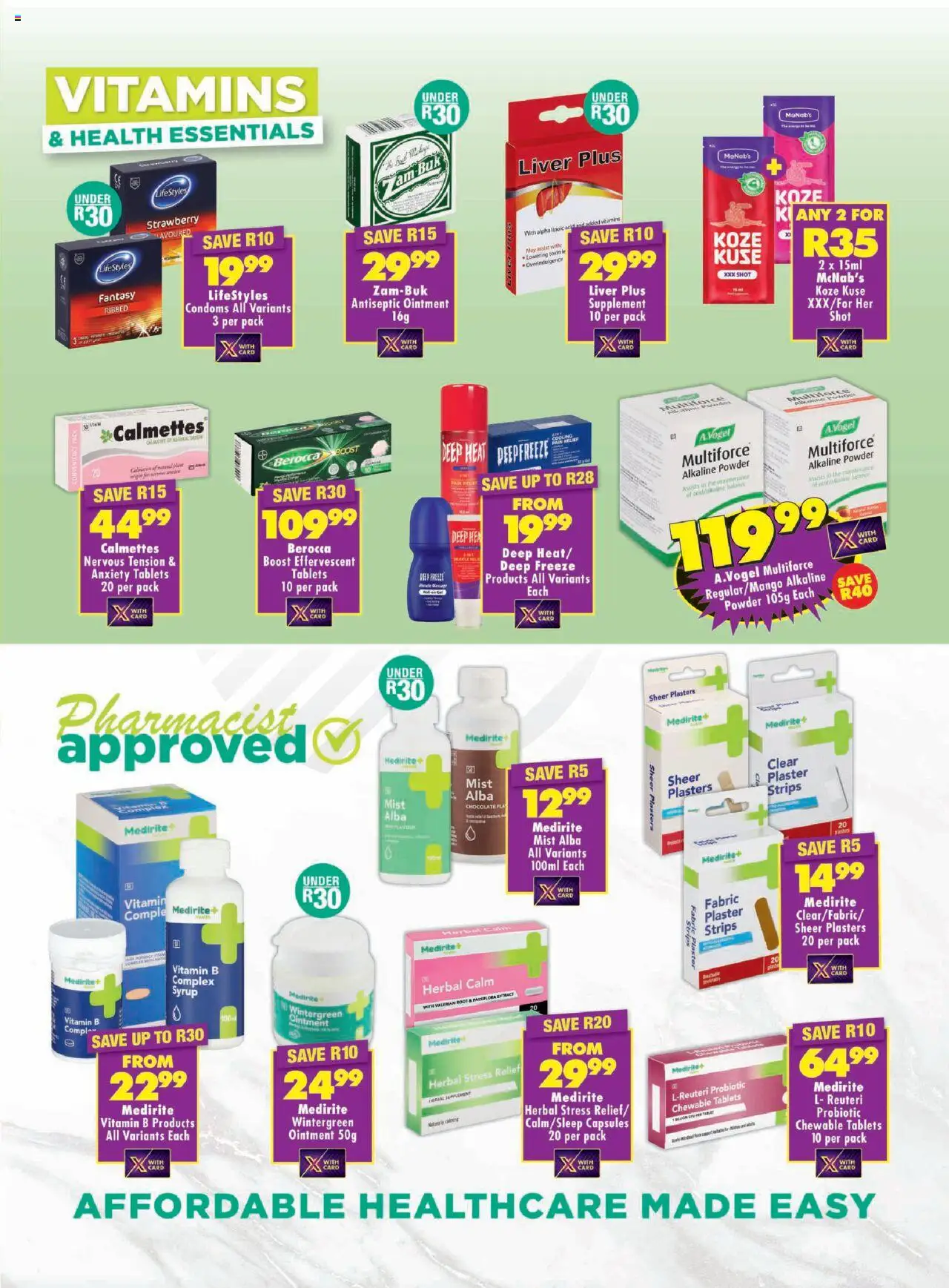 New Shoprite catalogue – valid from 20.10.2025 | Page: 3 | Products: Drone, Chocolate, Powder, Plaster