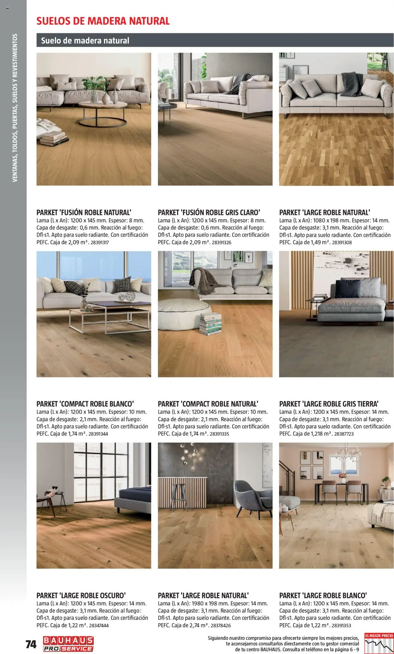 Bauhaus - ProService  │ válido desde el 24.02.2025 | Página: 74 | Productos: Té, Teléfono, Caja