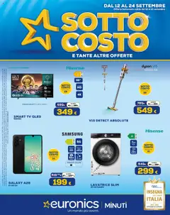 Anteprima del volantino Euronics Minuti catalogo valido a partire dal 12.09.2025