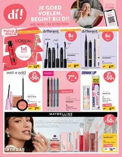 Di folder - Voorbeeld van een folder van Di, geldig van 14.01.2026
