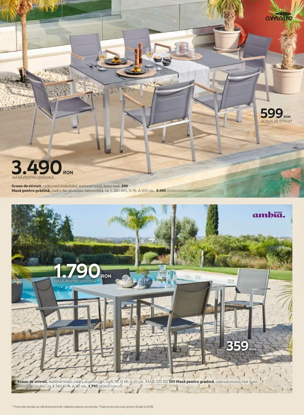 XXXLutz catalog - Grădină – valabil de la 10.03.2025 | Pagină: 20 | Produse: Masă, Scaun