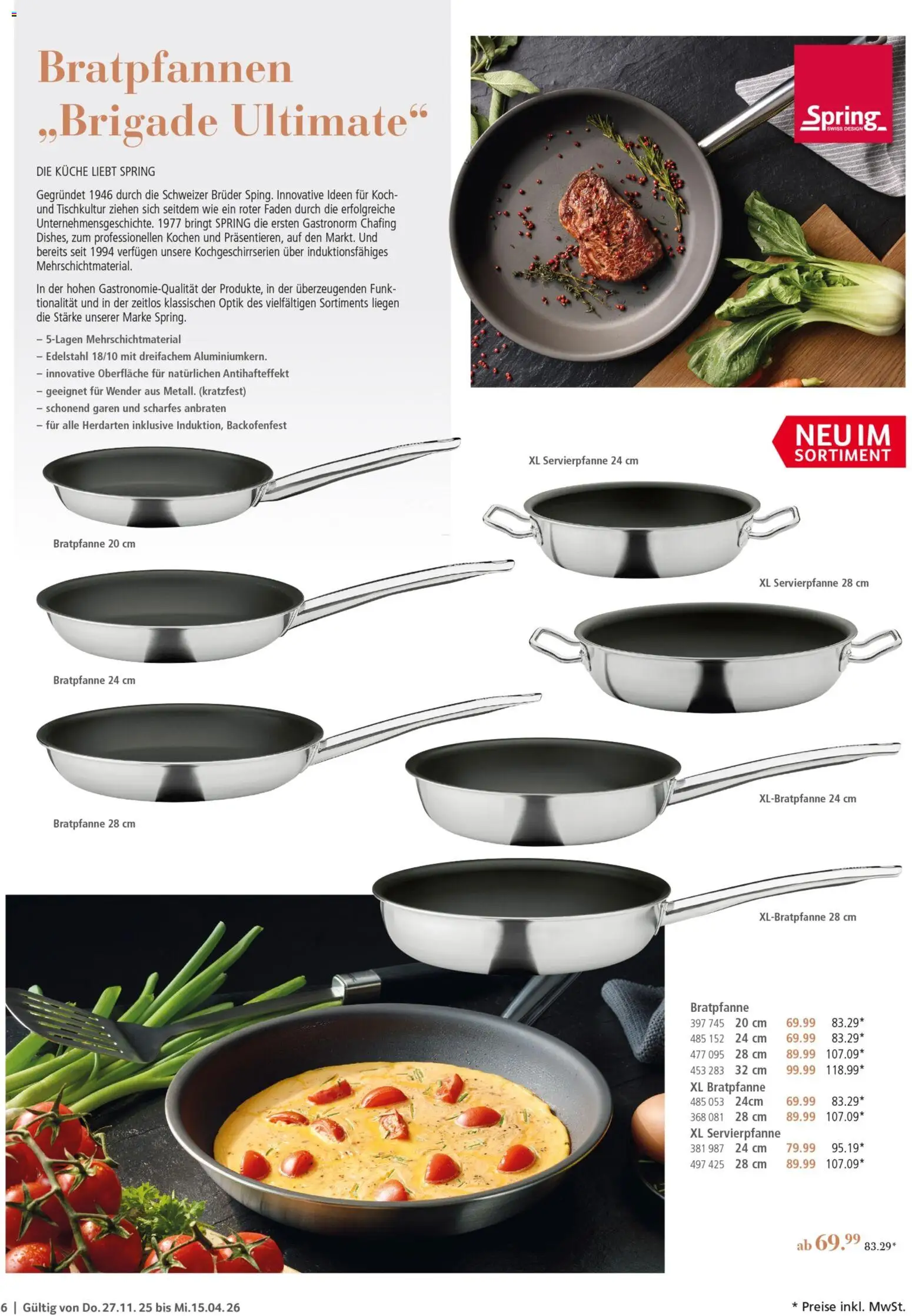 Selgros Kochen & Servieren – gültig ab 27.11.2025 | Seite: 6 | Produkte: Küche