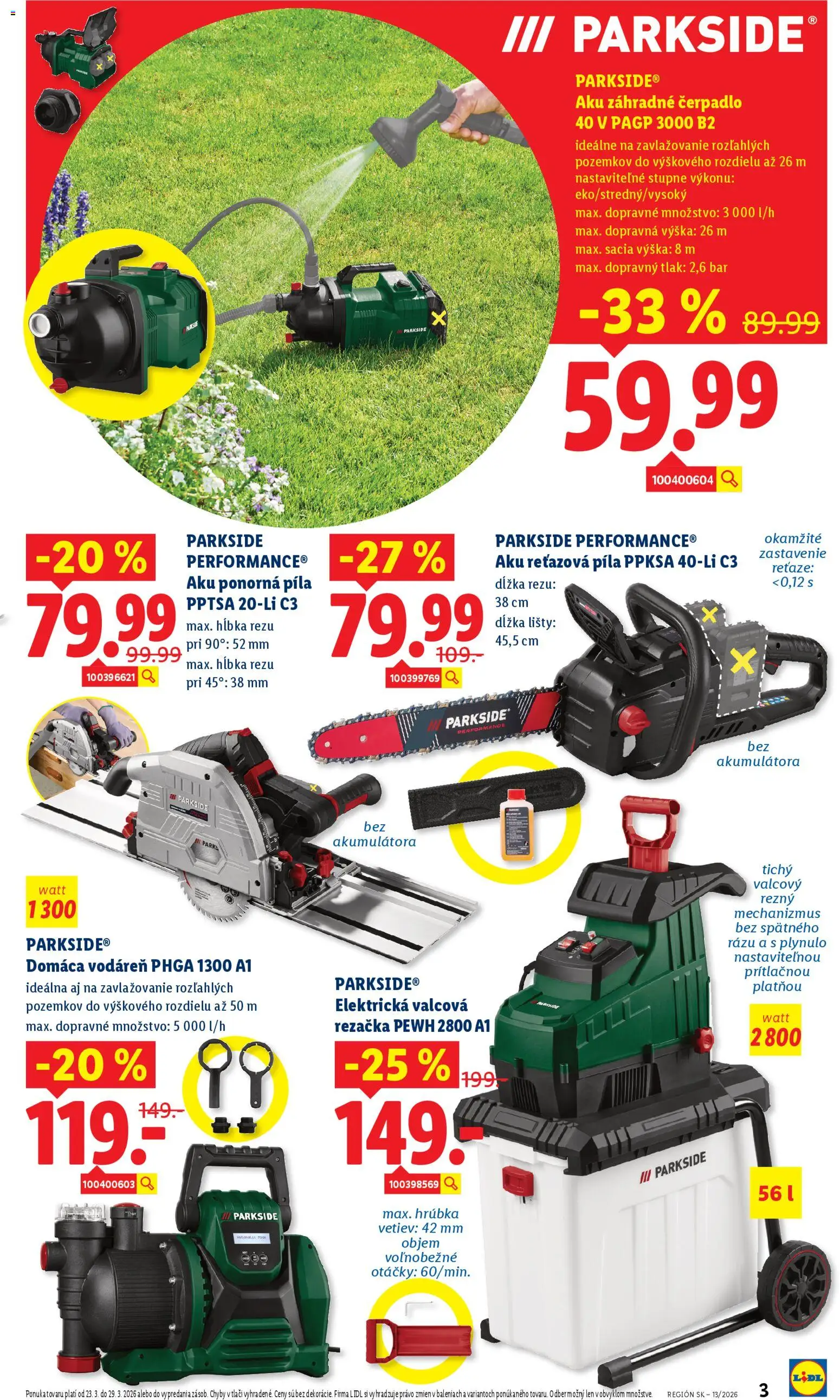 Nové Lidl akcie – leták je platný od 23.03.2026 | Strana: 3