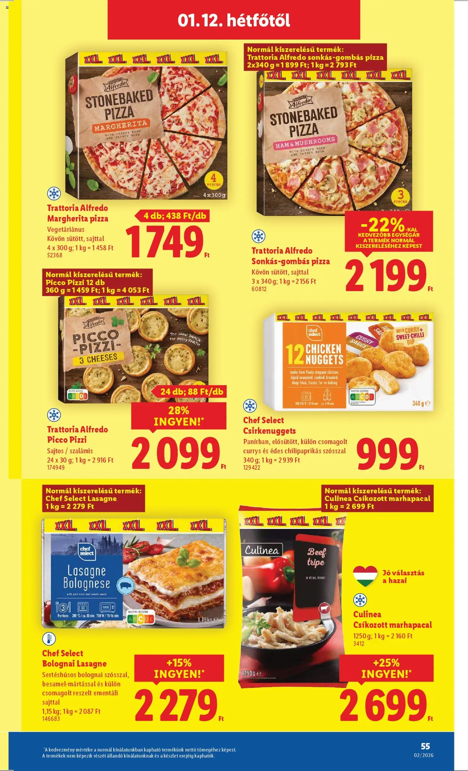 Lidl akciós ujság - amely érvényes a következő dátumtól: 08.01.2026 | Oldal: 55