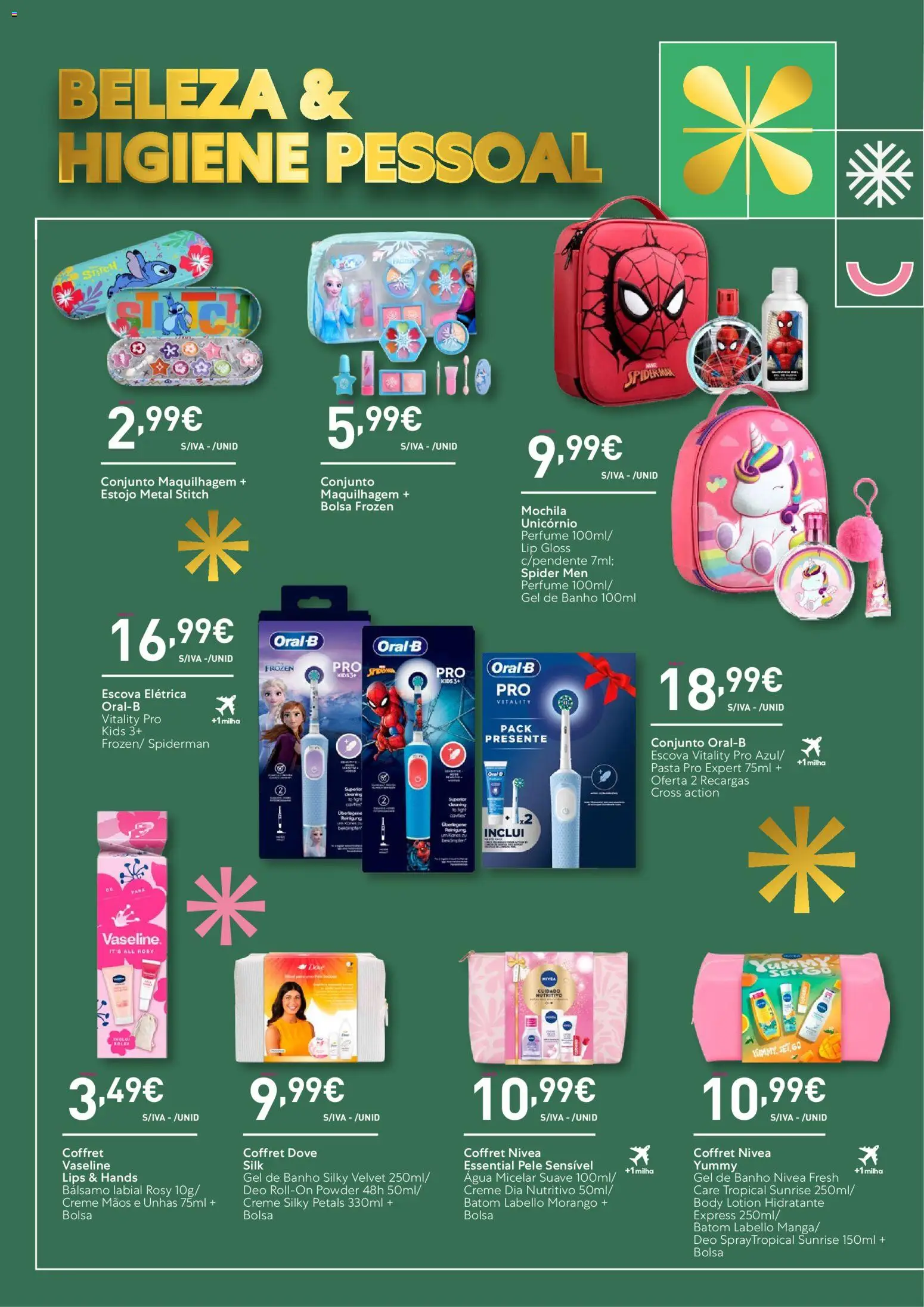 Recheio - Catálogo de Natal │ válido de 06.11.2025 | Página: 34 | Produtos: Mochila, Bolsa, Perfume, Creme