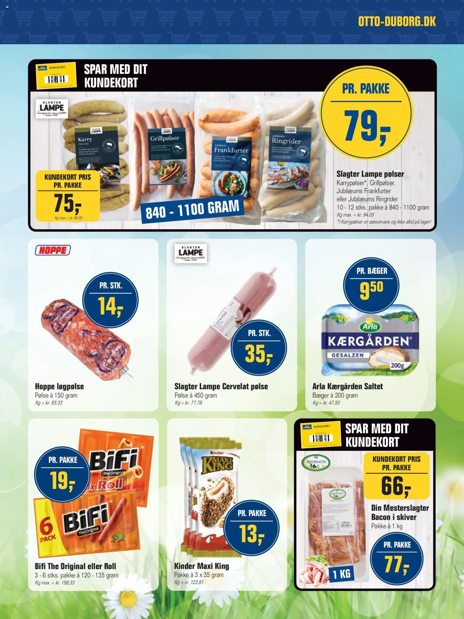 Otto Duborg tilbudsavis – gyldig fra 30.04.2026 | Side: 3 | Produkter: Karry, Pølser, Aparelho de barbear, Bacon