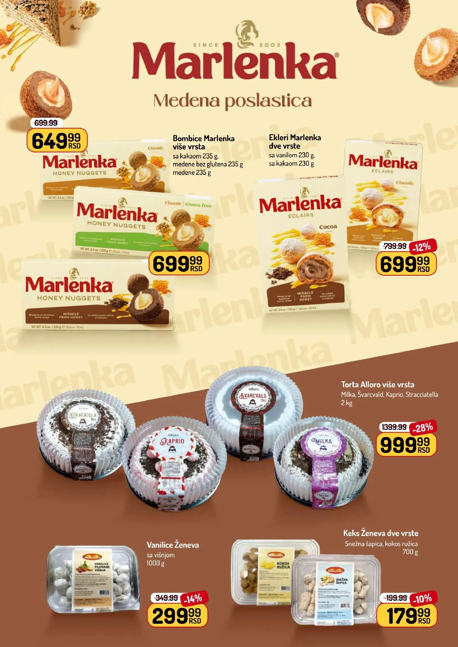 Aman katalog - važi od 19.01.2026 | Strana: 18 | Proizvode: Milka, Keks, Višnja, Torta