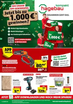 Hagebau Prospekt 	 ab 04.10.2025 gültig