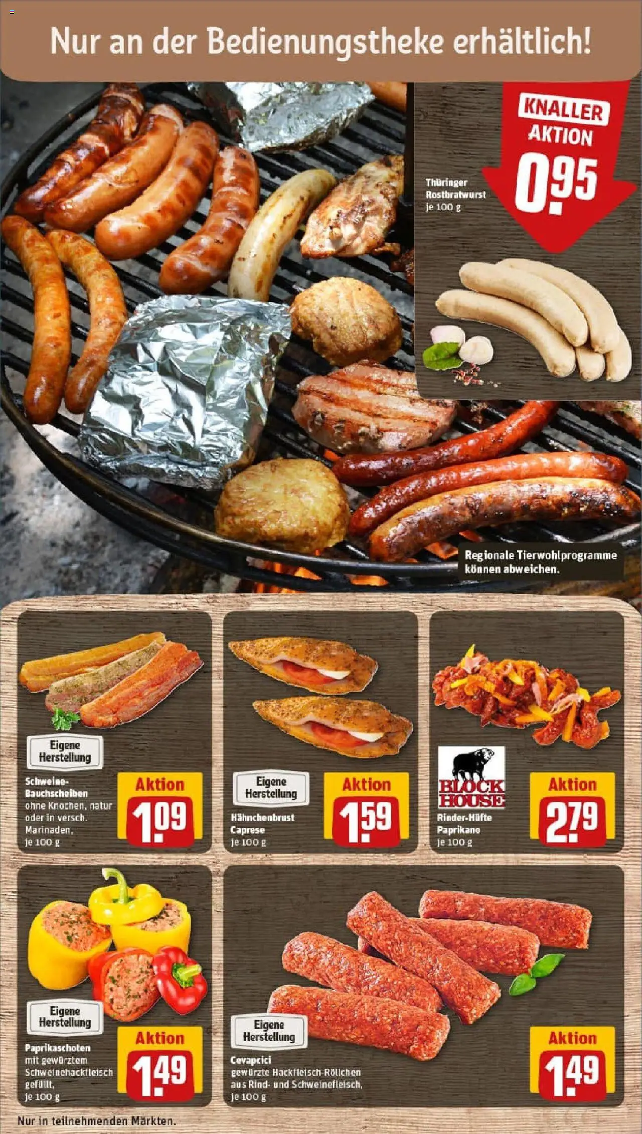Rewe prospekt Nistertal	 - gültig ab dem 03.08.2025 | Seite: 10 | Produkte: Cevapcici, Hahnchenbrust