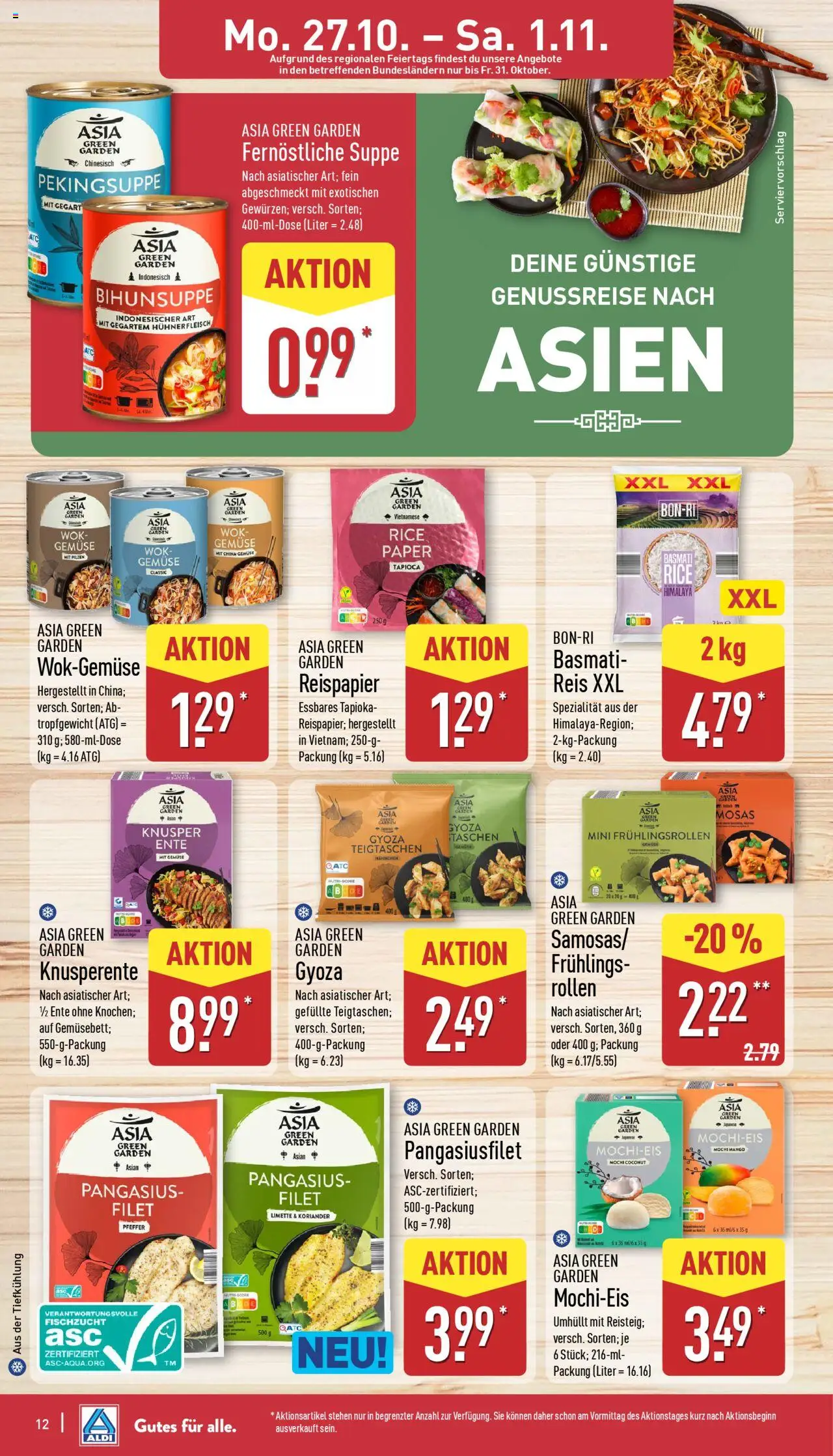 Aldi Prospekt 	 – gültig ab 27.10.2025 | Seite: 12
